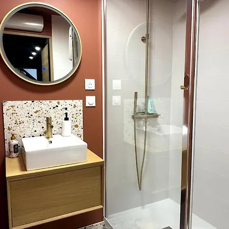 ღ Bubble Loft - Bain Balneo, Spacieux En Centre Apartmán Nantes