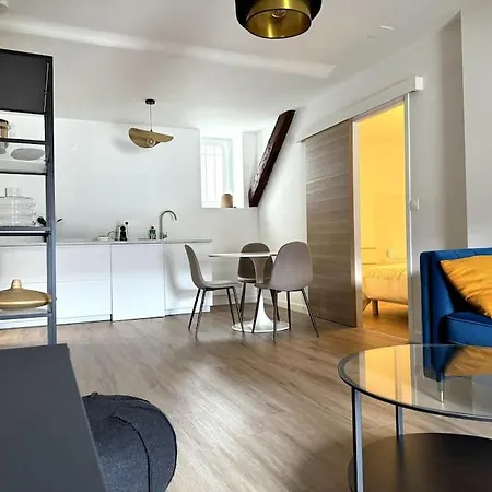Apartmán ღ Bubble Loft - Bain Balneo, Spacieux En Centre *