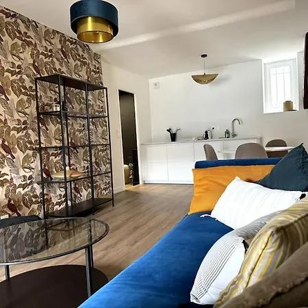 ღ Bubble Loft - Bain Balneo, Spacieux En Centre Apartmán Nantes